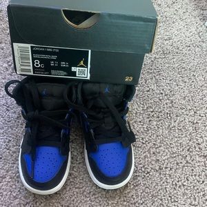Jordan 1s size 8 worn once